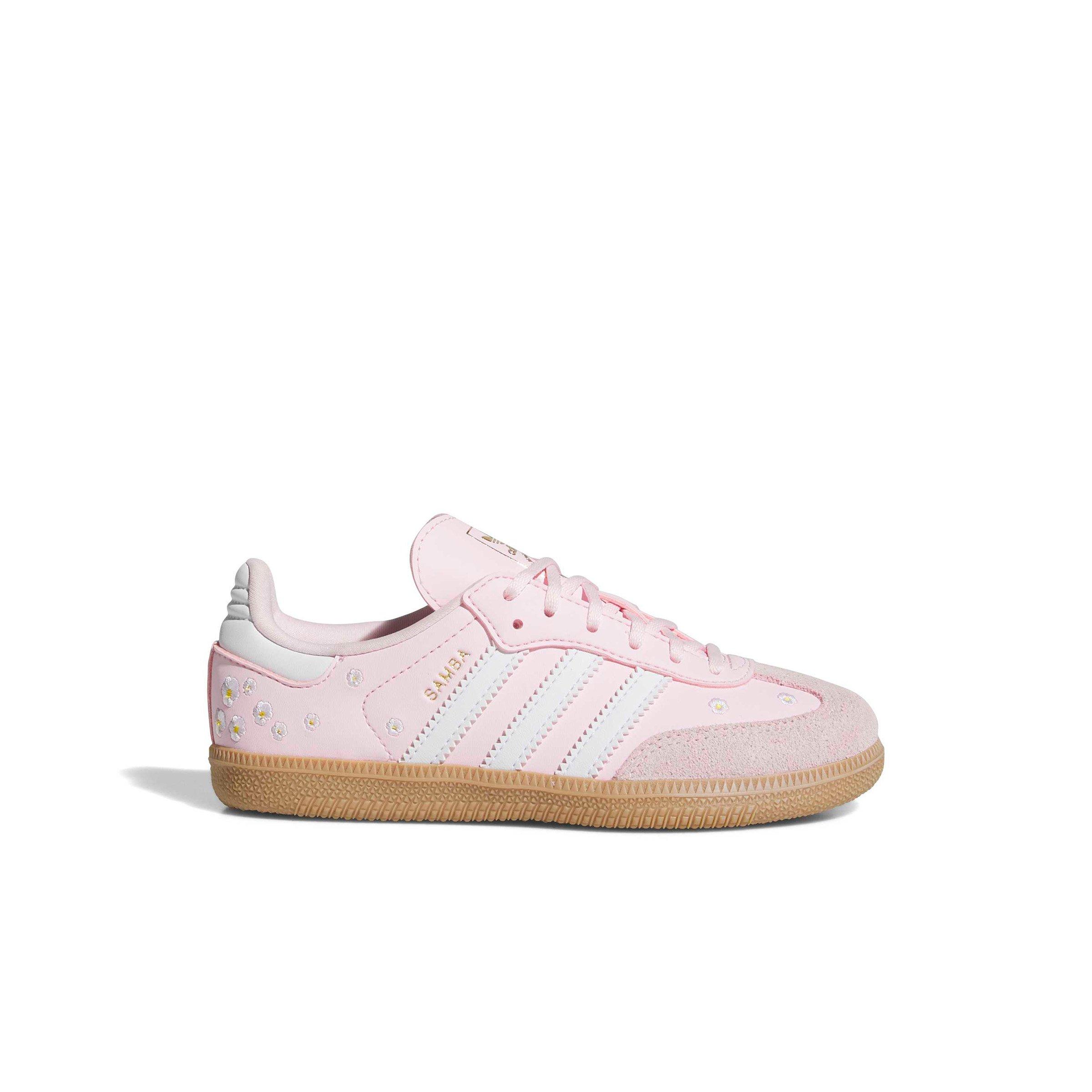 adidas Originals Samba OG "Clear Pink/Ftwr White/Gum 3" Preschool Girls' Shoe - PINK/WHITE/GUM